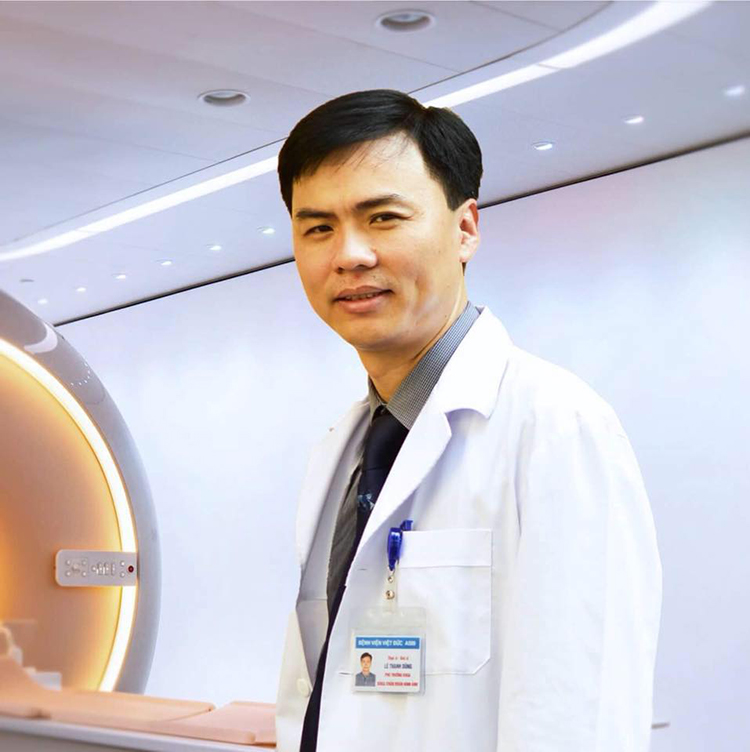 TS.BS Lê Thanh Dũng, Phó trưởng khoa Chẩn đoán hình ảnh, BV Việt Đức.