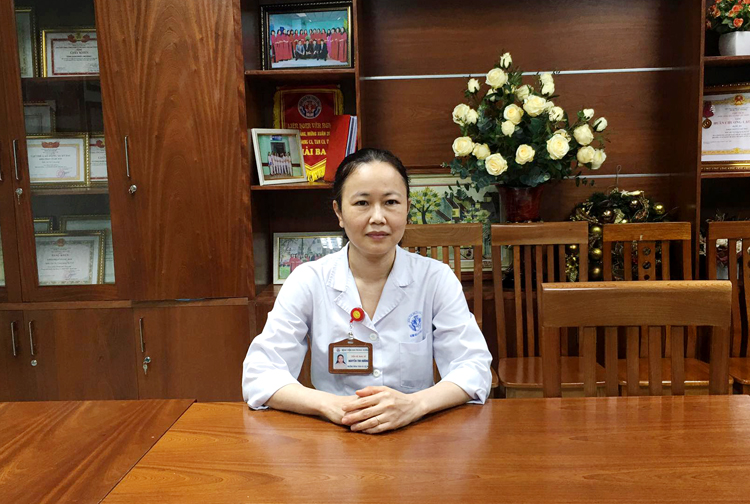TS.BS Nguyễn Thu Hương, Trưởng Khoa thận và lọc máu, Bệnh viện Nhi Trung ương.