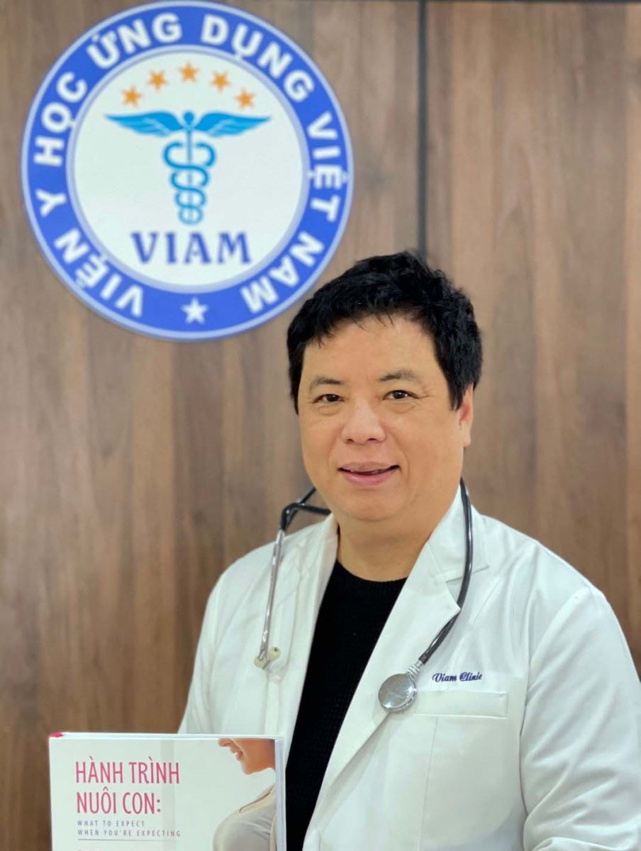 TS.BS Trương Hồng Sơn, Viện trưởng Viện Y học ứng dụng Việt Nam, chuyên gia cao cấp tại Phòng khám Chuyên khoa Dinh dưỡng VIAM. (Ảnh: KT)