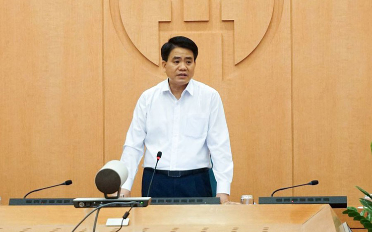 Chủ tịch UBND thành phố Hà Nội Nguyễn Đức Chung.