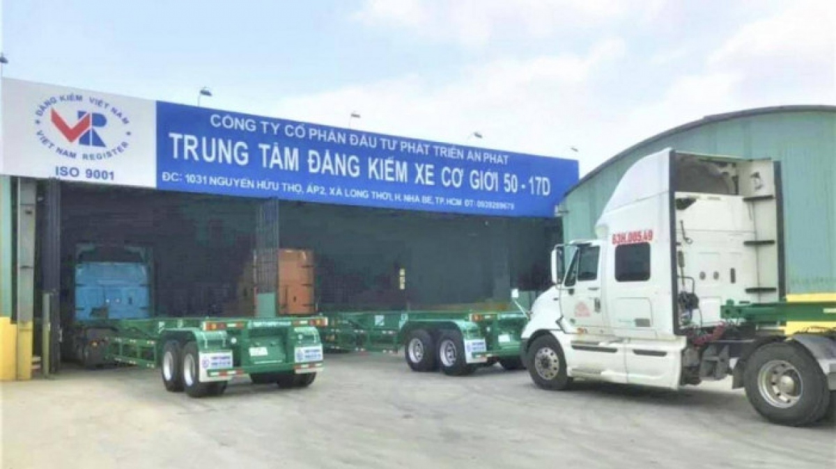 Cục Đăng kiểm Việt Nam ban hành quyết định đình chỉ hoạt động đối với trung tâm đăng kiểm 50-17D (Củ Chi, TP HCM).
