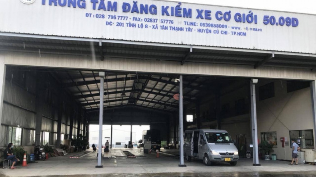 Cục Đăng kiểm Việt Nam ban hành quyết định đình chỉ hoạt động đối với Trung tâm đăng kiểm 50-09D (TP HCM).