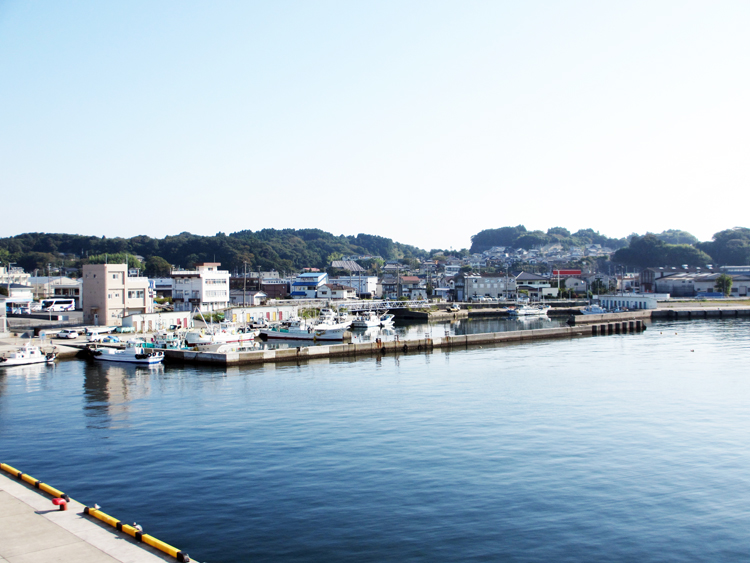 Cảng cá Onahama ở tỉnh Fukushima.