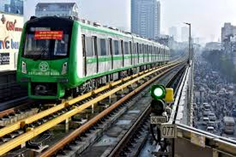 Đường sắt đô thị Cát Linh - Hà Đông do Bộ Giao thông Vận tải điều chỉnh tổng mức đầu tư tăng hơn 200%. (ảnh minh hoạ: KT)