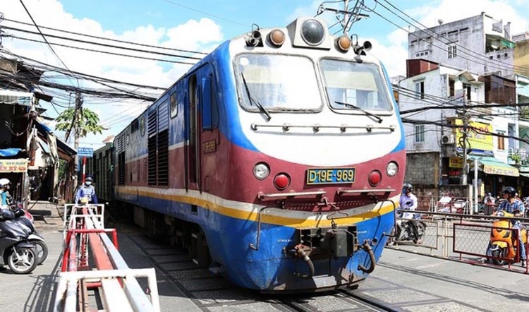 Đường sắt Việt Nam đang rơi vào khó khăn. (Ảnh: VNR)