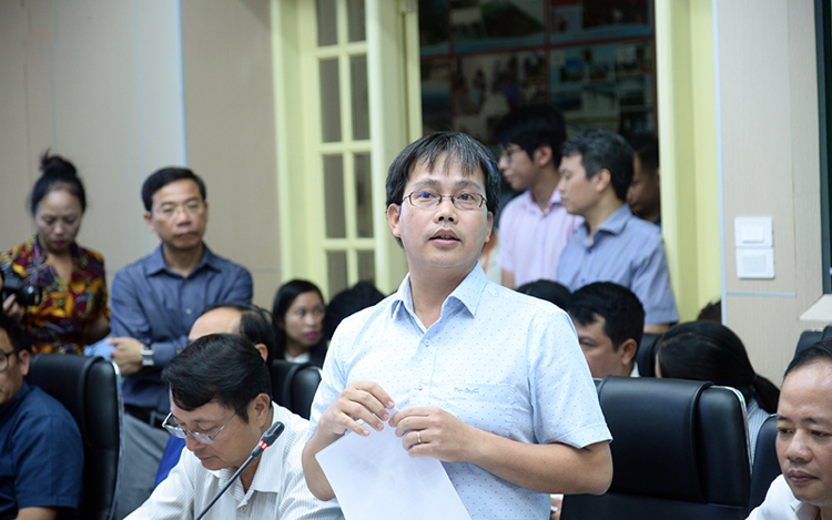 Ông Mai Văn Khiêm - Giám đốc Trung tâm Dự báo khí tượng thủy văn Quốc gia.