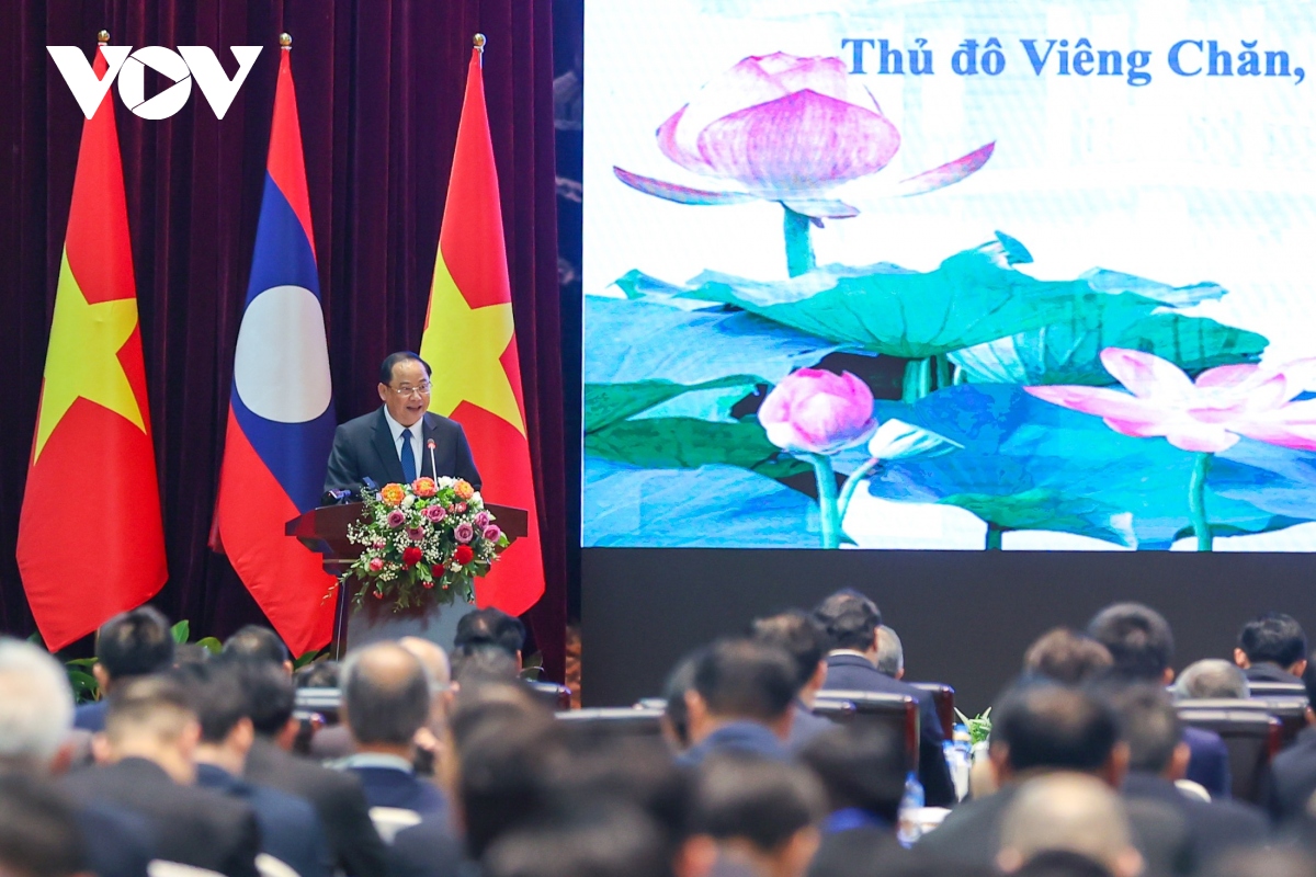 Thủ tướng Phạm Minh Chính khẳng định, tình hữu nghị gắn bó Việt Nam Lào là tình hữu nghị có một không hai.