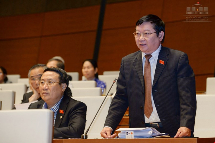 Ông Lê Như Tiến, đại biểu Quốc hội khóa XII, XIII, nguyên Phó Chủ nhiệm Ủy ban Văn hóa, Giáo dục, Thanh niên, Thiếu niên và Nhi đồng của Quốc hội.