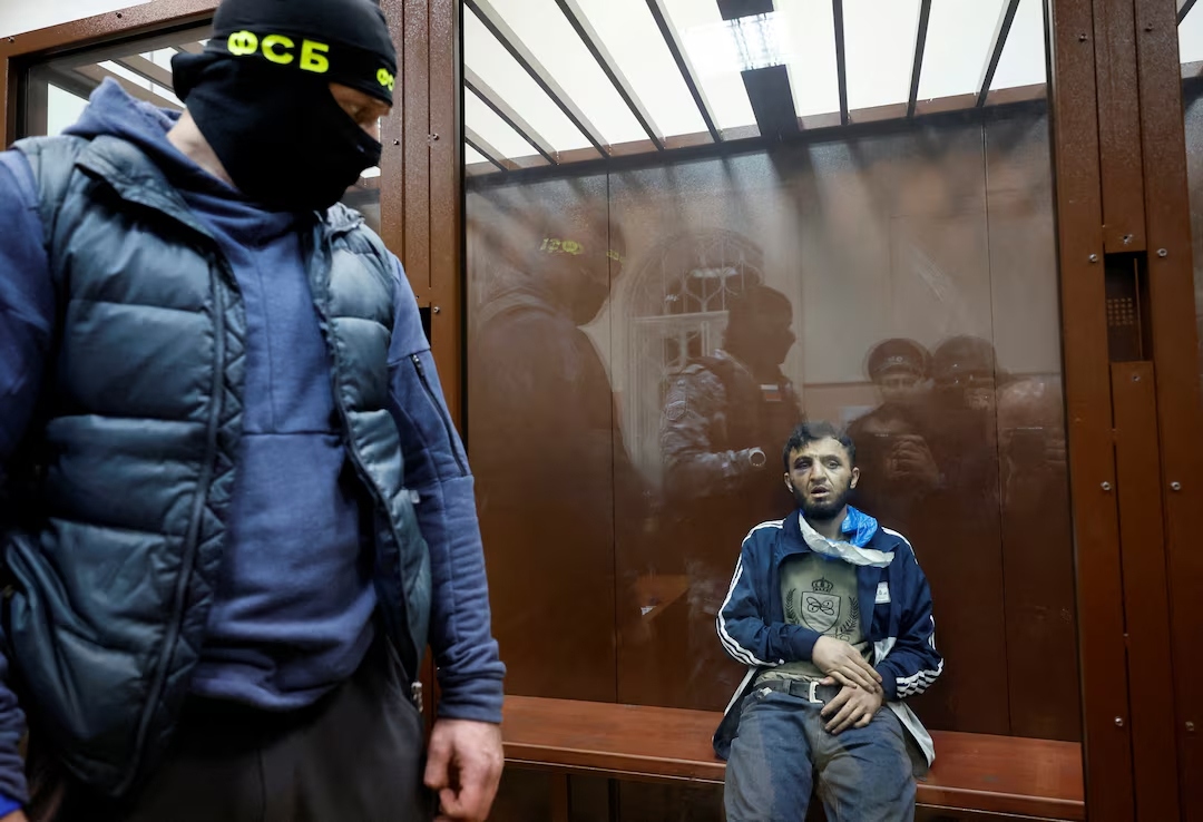 Dalerdzhon Mirzoyev, một nghi phạm trong vụ tấn công khủng bố tại Moscow. (Ảnh: Reuters)