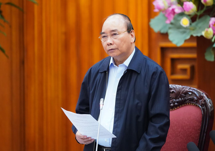 Thủ tướng Nguyễn Xuân Phúc: Mục tiêu tối thượng hiện nay là chống Covid-19.