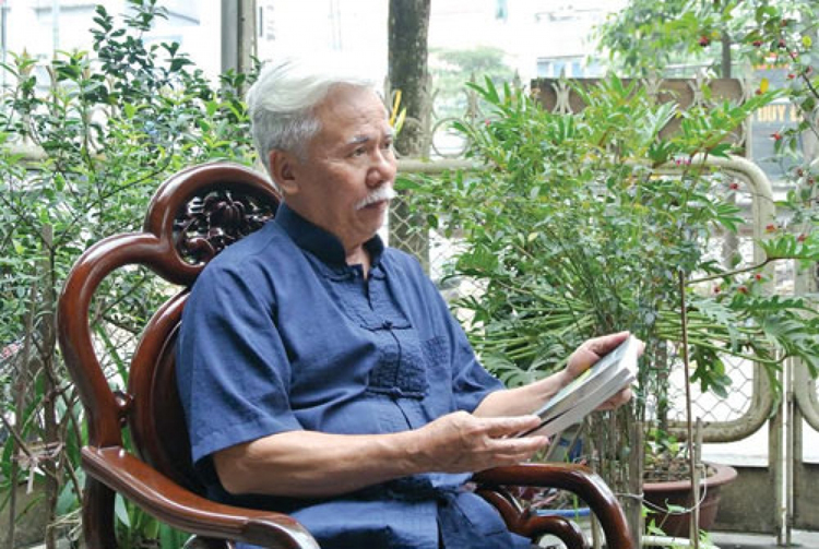 Nhà báo Lê Thông, nguyên Trưởng Ban Bạn nghe đài, Đài Tiếng nói Việt Nam. (Ảnh: Trube)