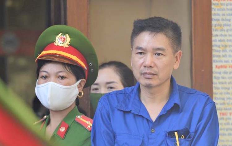 Bị cáo Trần Xuân Yến bị tuyên phạt 9 năm tù giam. (Ảnh: KT)