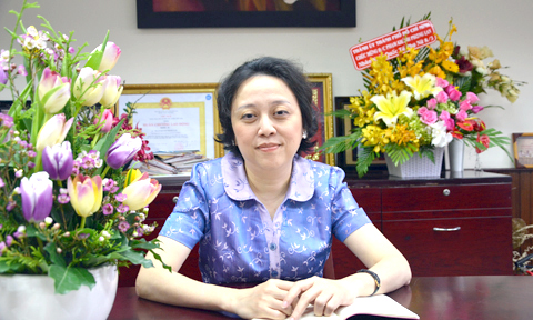 Bà Phạm Khánh Phong Lan, Giám đốc Sở An toàn thực phẩm Thành phố Hồ Chí Minh.