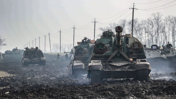 Một số nguồn tin thân cận với tình báo Mỹ ngày 23-2 cho biết quân đội Nga đã tiến vào các khu vực do lực lượng ly khai kiểm soát ở miền Đông Ukraine. (Ảnh: EPA-EFE)