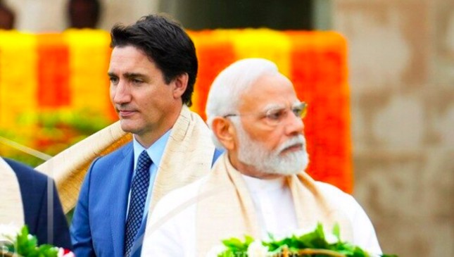Thủ tướng Canada Justin Trudeau và Thủ tướng Ấn Độ Narendra Modi. (Ảnh minh họa: AP)
