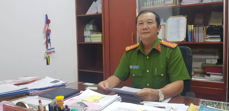 Thượng tá Võ Văn Trai, Phó trưởng phòng CSĐT tội phạm ma tuý CA TP.HCM