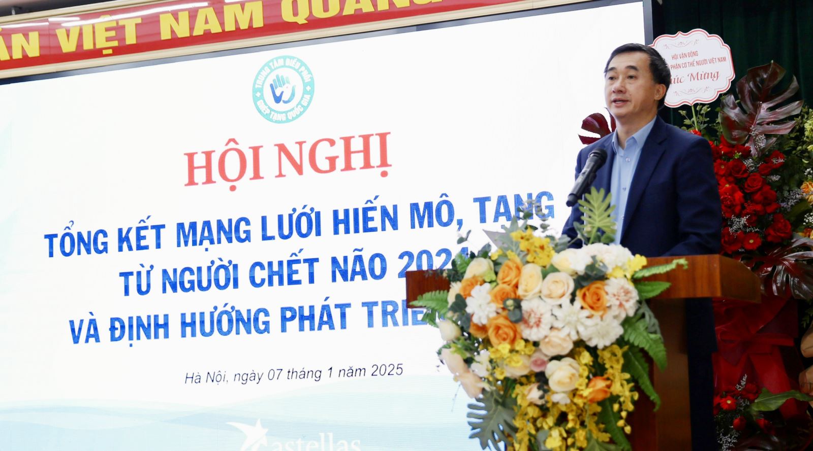 GS.TS Trần Văn Thuấn, Thứ trưởng Bộ Y tế phát biểu tại Hội nghị.