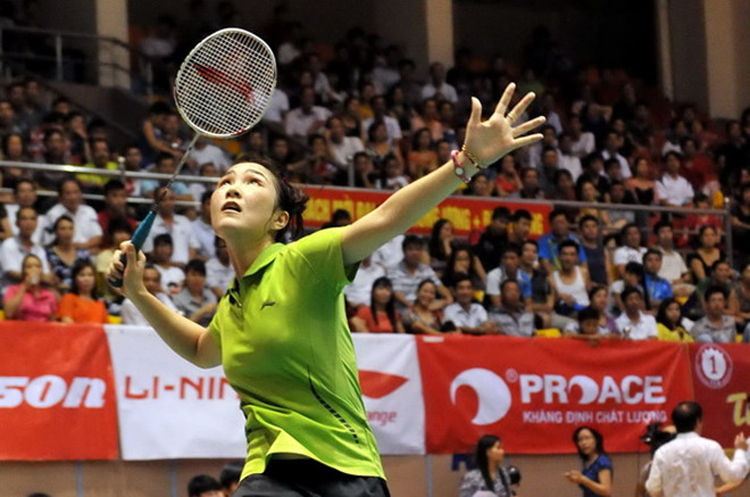 Vũ Thị Trang có vé vào vòng 3 đơn nữ giải cầu lông Vô địch thế giới 2019 (ảnh: KT)
