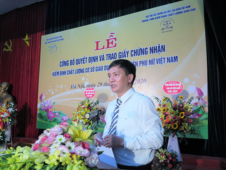 Ông Phạm Quốc Khánh – Phó cục trưởng cục Quản lý chất lượng Bộ GD&ĐT