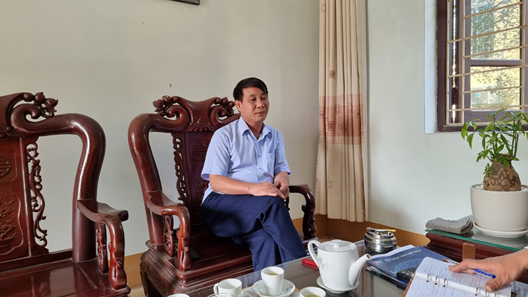 Ông Nguyễn Mạnh Hùng, Chủ tịch UBND xã Cao Đại chia sẻ: Việc cấp GCNQSDĐ cần sự phối hợp của các cơ quan chức năng liên quan.