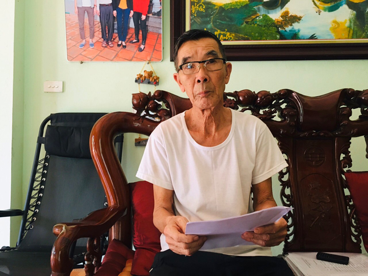 Ông Nguyễn Xuân Diệu mong muốn thôn xóm sớm trở lại ấm êm.