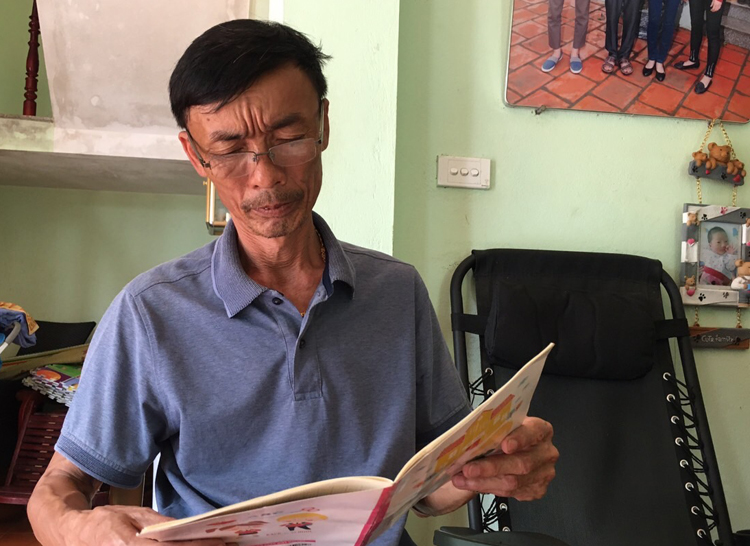 Ông Nguyễn Văn Chín (59 tuổi), thôn Lương Thôn, Hà Vinh, Hà Trung chia sẻ.