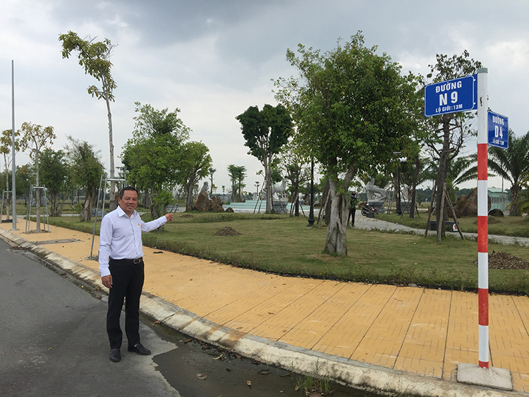  Cty Kim Oanh đã xây dựng xong nhiều công trình phúc lợi  đã hiện hữu trong DA KDC