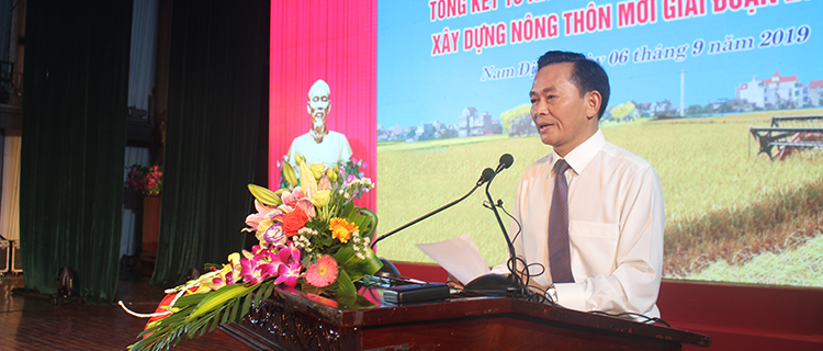 Ông Nguyễn Phùng Hoan, Phó Chủ tịch UBND tỉnh Nam Định