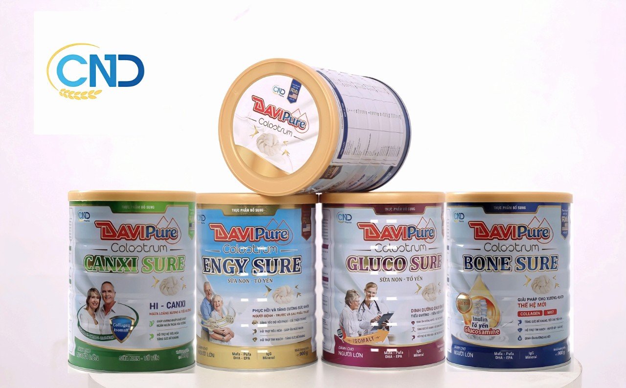 Các dòng sản phẩm DaviPure của CND với công thức độc đáo nguyên liệu chuẩn COA, bổ sung thêm tổ yến bồi bổ sức khỏe và an toàn cho người sử dụng ( sản phẩm chính hãng đồng giá 590.000đ/1sp )