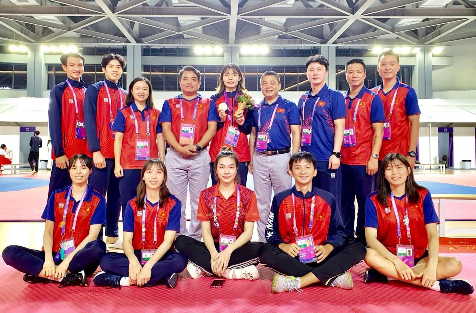 Taekwondo Việt Nam đã hoàn thành tốt nhiệm vụ tại Á vận hội Hàng Châu, riêng Bạc Thị Khiêm “gặt hái quả ngọt” ngay trong lần đầu dự ASIAD.