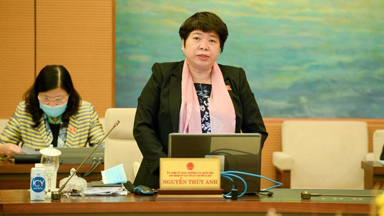Bà Nguyễn Thuý Anh, Chủ nhiệm Ủy ban về các vấn đề xã hội của Quốc hội