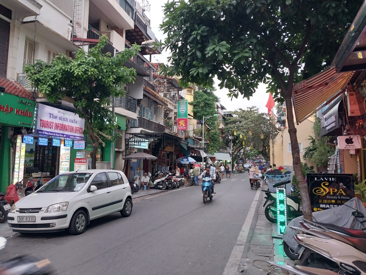 Khu vực phường Hàng Buồm, quận Hoàn Kiếm.