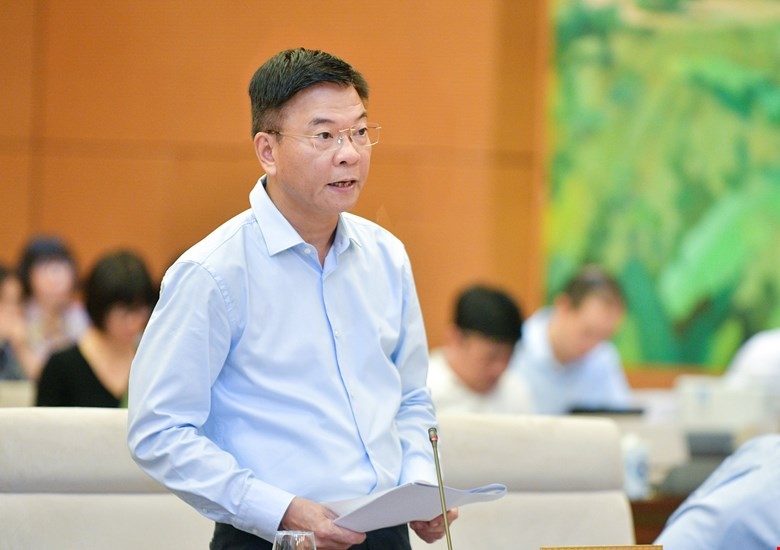 Bộ trưởng Bộ Tư pháp Lê Thành Long.