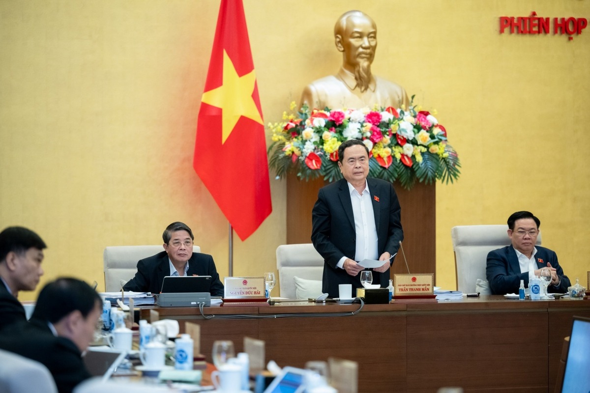 Phó Chủ tịch thường trực Quốc hội Trần Thanh Mẫn.