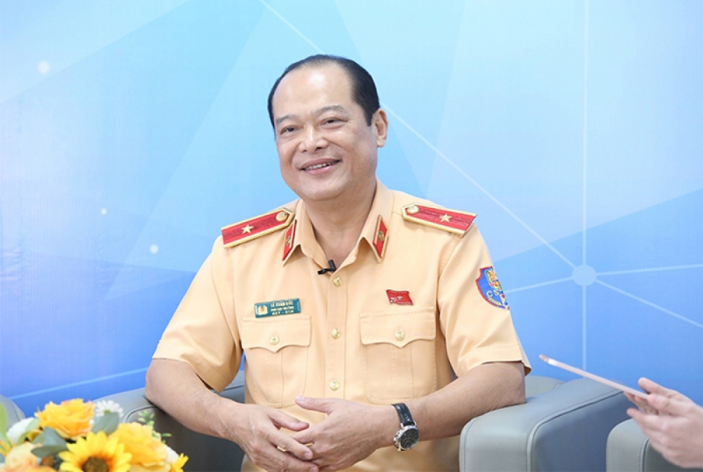 Thiếu tướng Lê Xuân Đức, Phó Cục trưởng Cục cảnh sát giao thông, Bộ Công an.