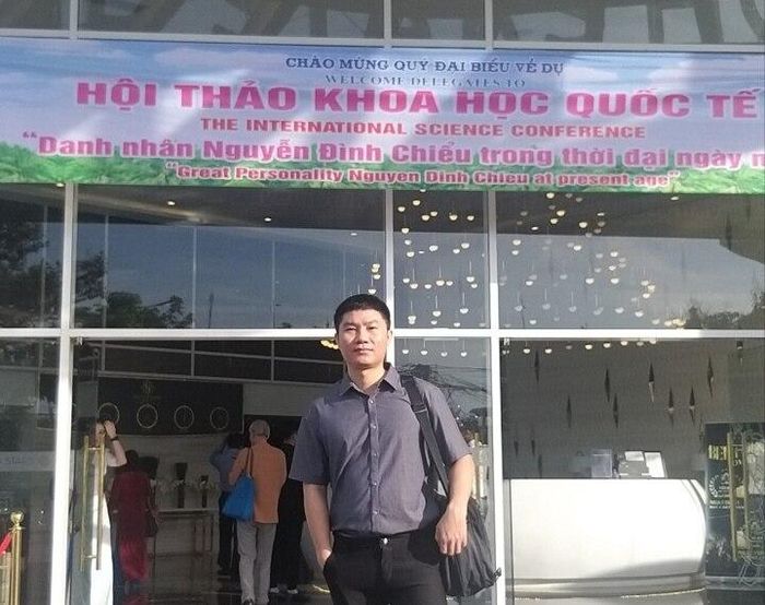 Chuyên gia Ngôn ngữ học, ThS Võ Quốc Việt. (Ảnh: NVCC)