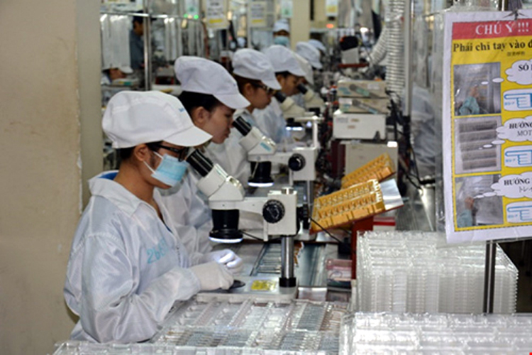 Vốn FDI từ Trung Quốc đổ nhiều vào công nghiệp chế biến chế tạo.