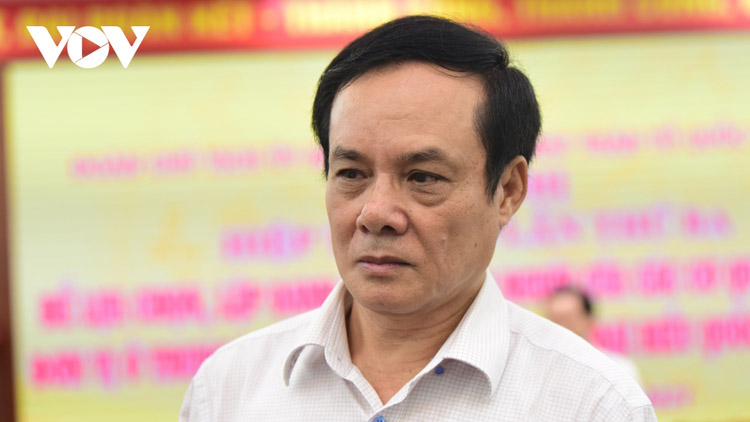Ông Lê Bá Trình - Nguyên Phó Chủ tịch Ủy ban Trung ương Mặt trận Tổ quốc Việt Nam (Ảnh: Thi Uyên)