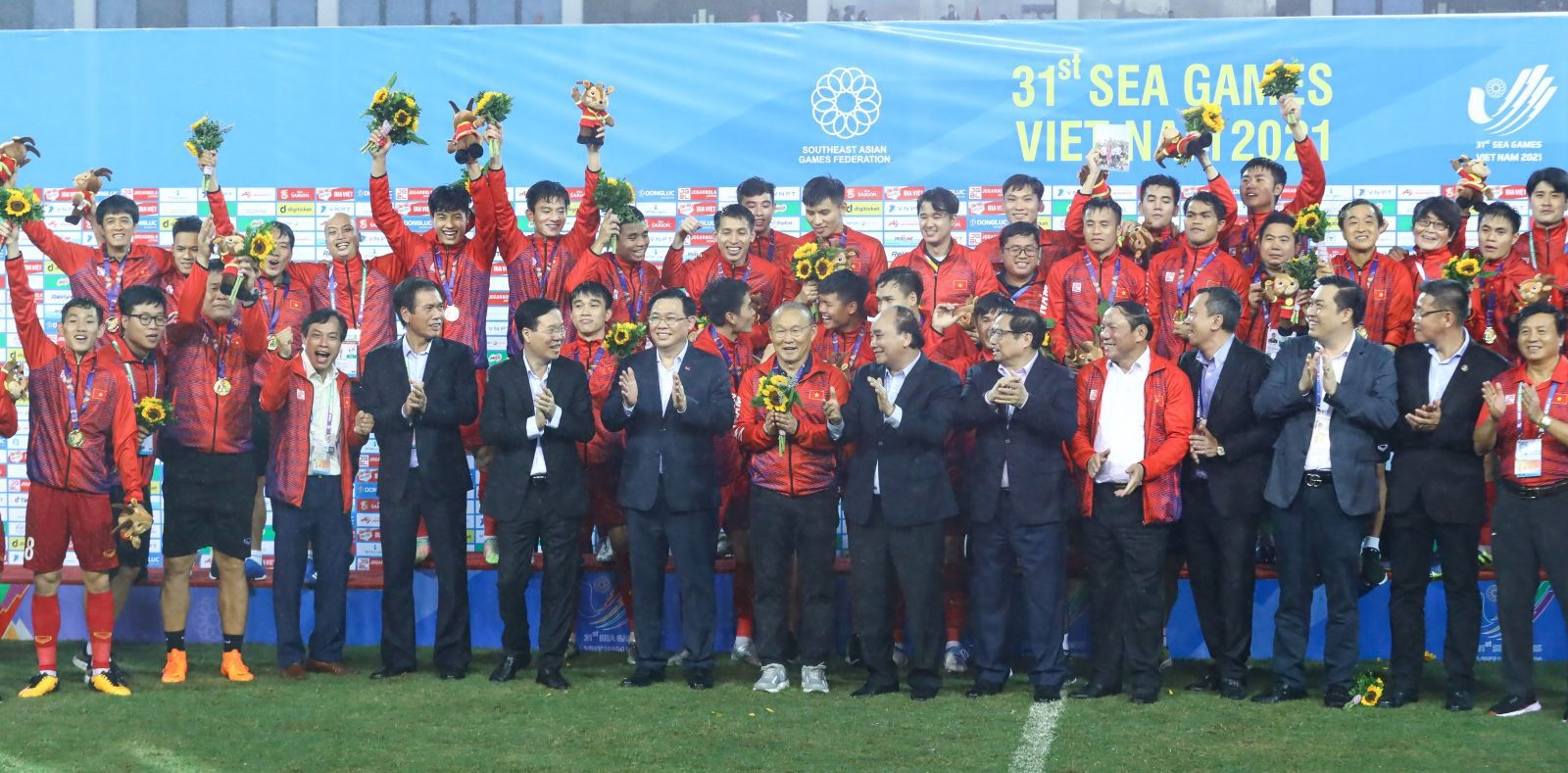 Đội tuyển U23 Việt Nam đoạt chức Vô địch SEA Games 31. 