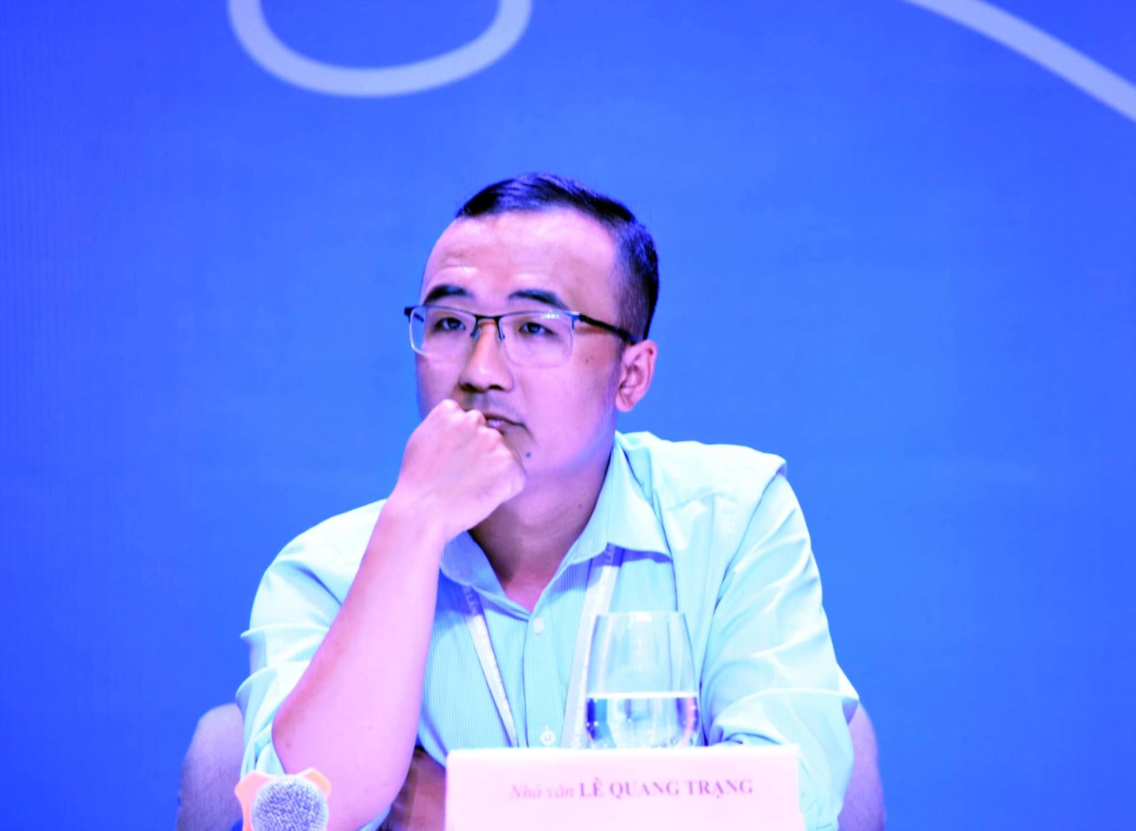 Nhà văn Lê Quang Trạng là cây bút trẻ giàu nội lực.