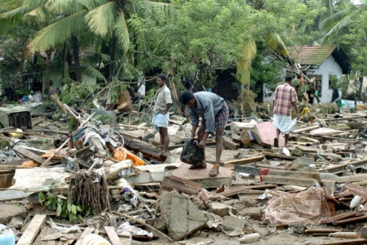 Sri Lanka là một trong nhưng nước nạn nhân sóng thần 2004; Nguồn: howstuffworks