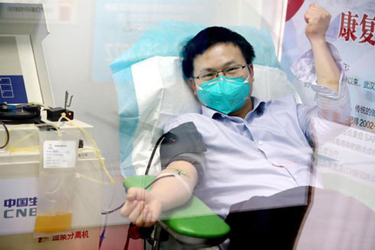 Các phương pháp điều trị huyết tương cho bệnh nhân Covid-19 sẽ được mở rộng sang một tỉnh khác ở Trung Quốc.