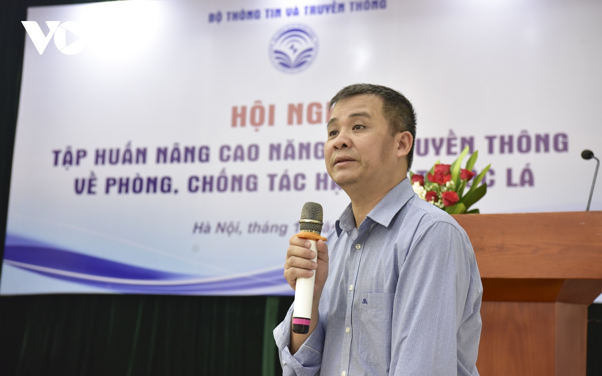 TS. BS Nguyễn Trung Nguyên – Giám đốc Trung tâm cống độc Bệnh viện Bạch Mai.