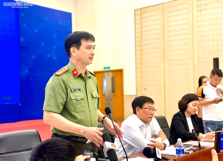 THY HUỆ/VTC.VN Đại tá Trịnh Ngọc Quyên, Giám đốc Công an tỉnh Bình Dương.