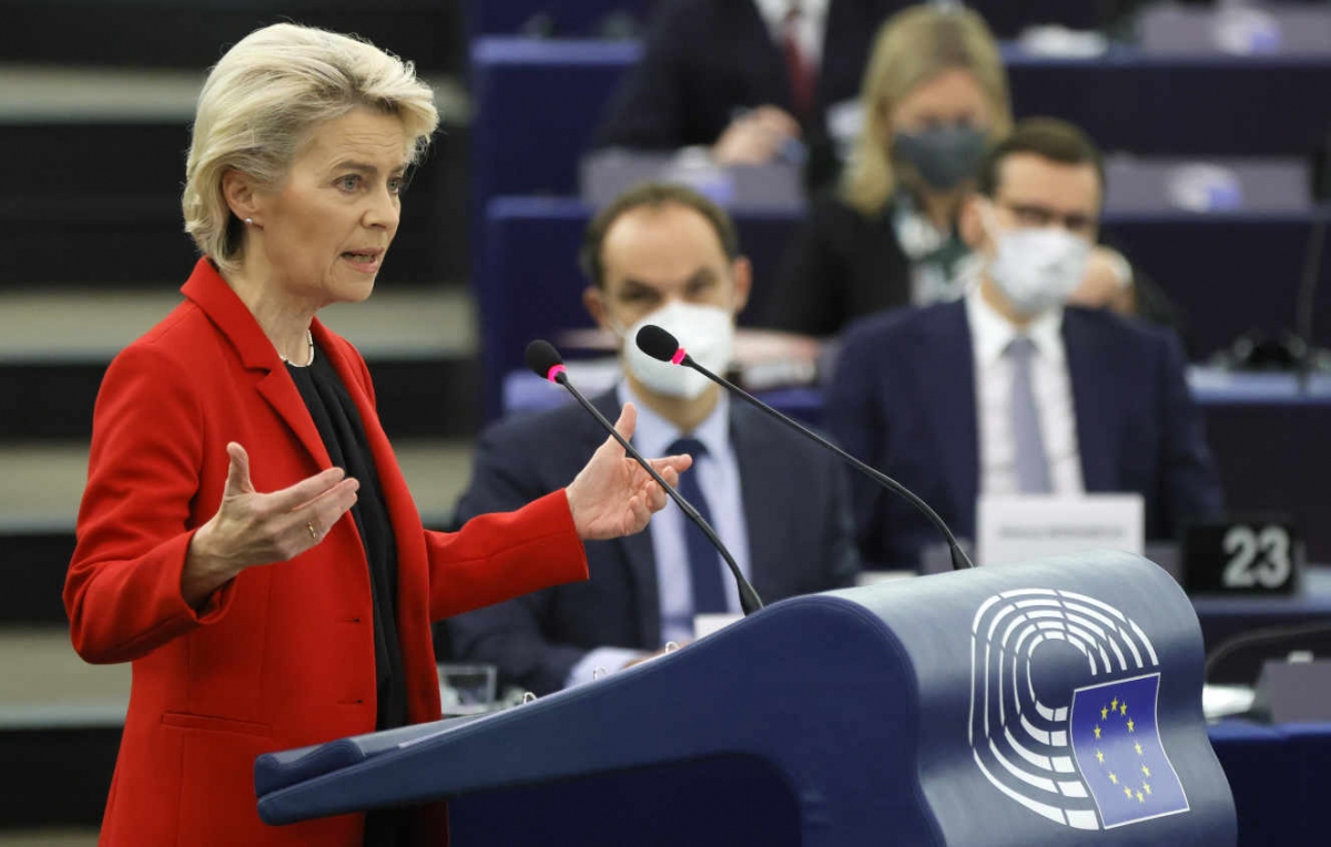 Chủ tịch Ủy ban châu Âu - Ursula von der Leyen có một năm bận rộn. Anh: Europa (Ảnh: Europa).