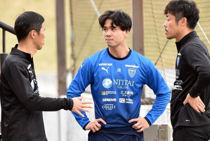 Tiền đạo Nguyễn Công Phượng đã được đá chính sau hơn 1 năm khoác áo CLB Yokohama FC (Nhật Bản).