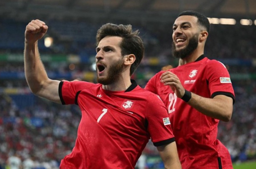 Georgia tạo cú sốc lớn tại EURO 2024. Ảnh: Eurosports