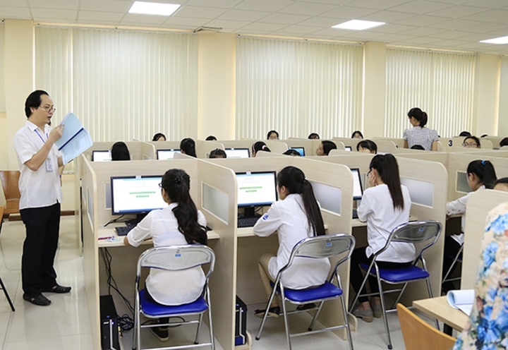 Kỳ thi đánh giá năng lực của Đại học Quốc gia Hà Nội.