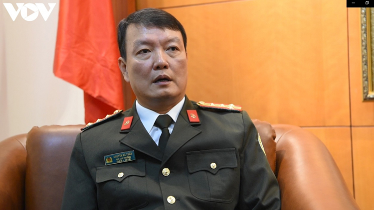 Đại tá Nguyễn Bá Tuấn, Phó Cục trưởng Cục Quản lý xuất nhập cảnh, Bộ Công an.
