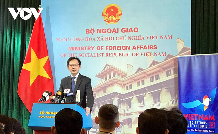 Vụ trưởng Vụ Các Tổ chức Quốc tế, Bộ Ngoại giao Đỗ Hùng Việt.